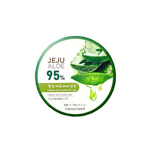 The Face Shop Jeju Aloe Fresh Soothing Gel - Korean Skincare | Swadesiicart