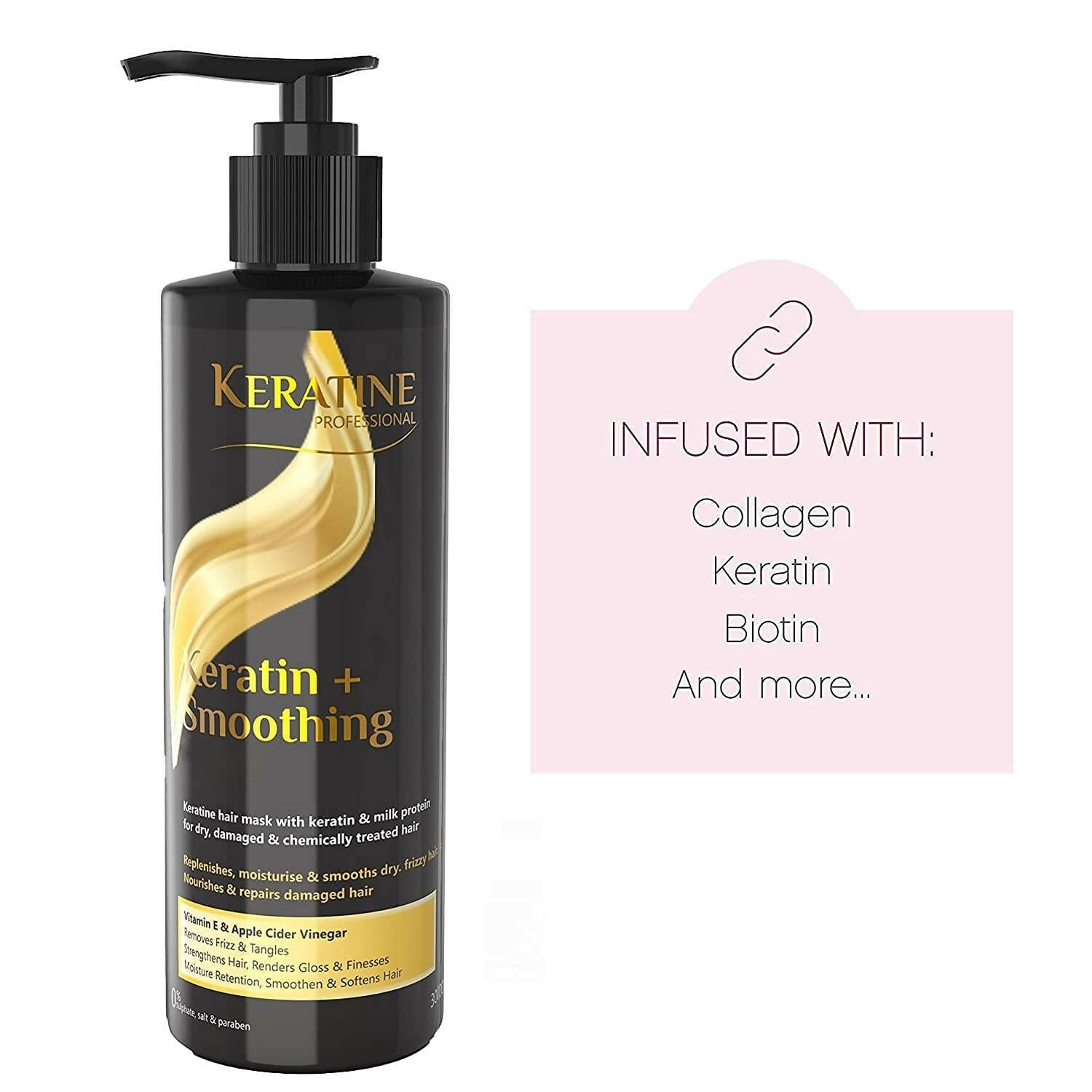 Keratine Professional Keratin + Smoothing Shampoo 