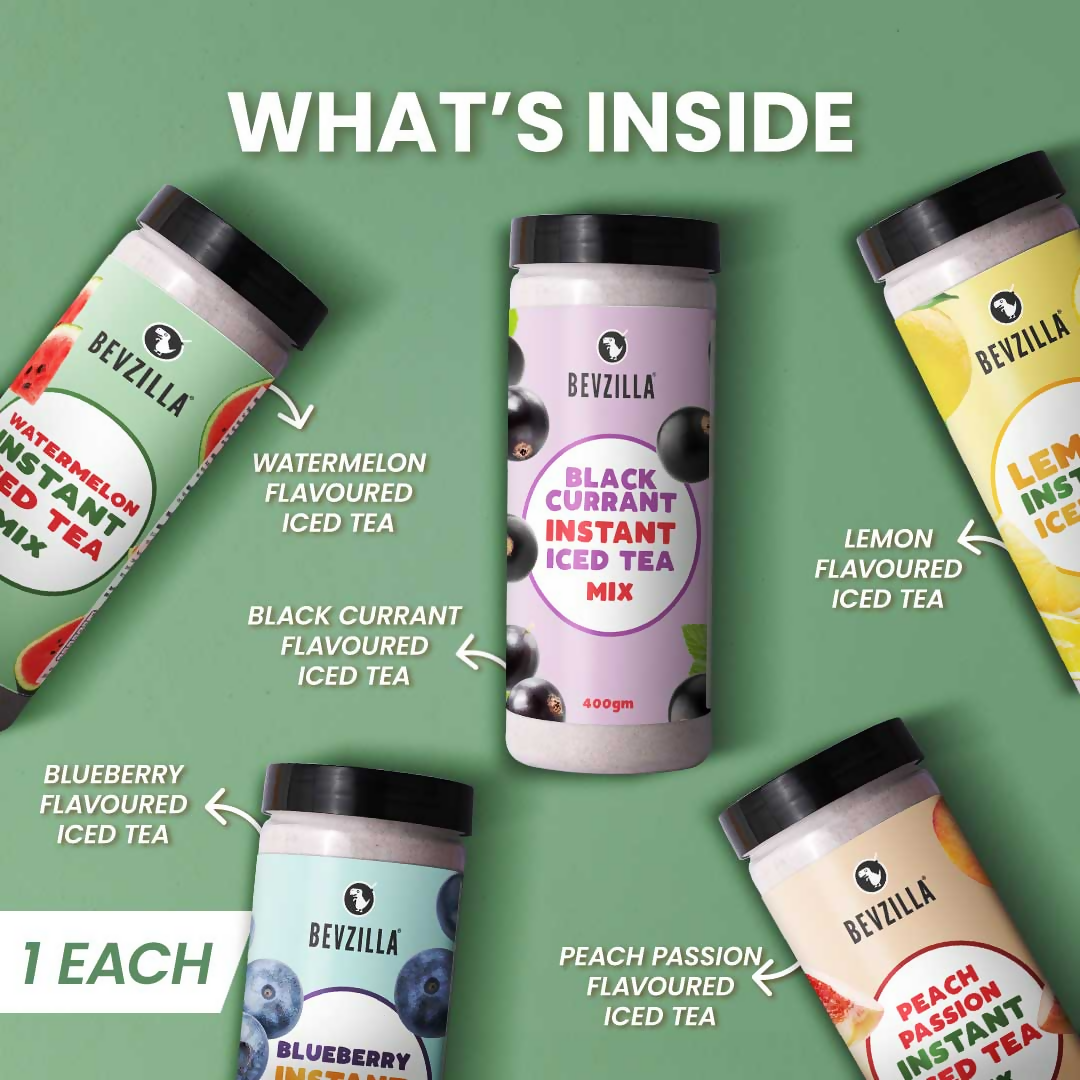 Bevzilla Iced Tea 5 Flavours 