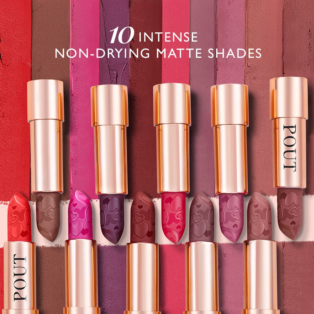 MyGlamm Pout By Karan Johar Intense Matte Plumping Lipstick - Sensational Pout