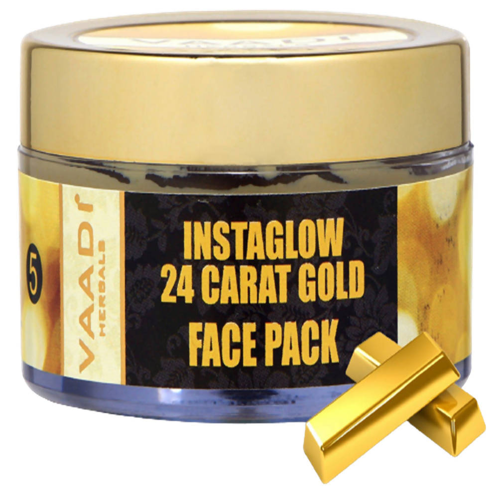 Vaadi Herbals Instaglow 24 Carat Gold Face Pack  Grab2Buy Vaadi Herbals Grab2Buy