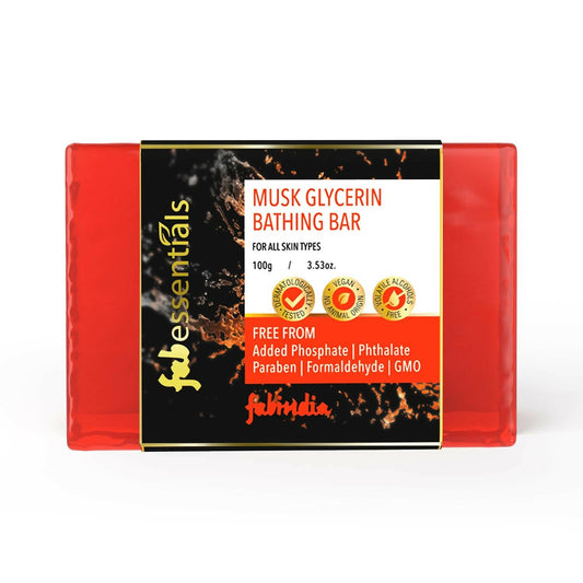 Fabessentials Assorted Glycerin Bathing Bars Combo - Avocado, Tea Tree & Musk - Grab2buy