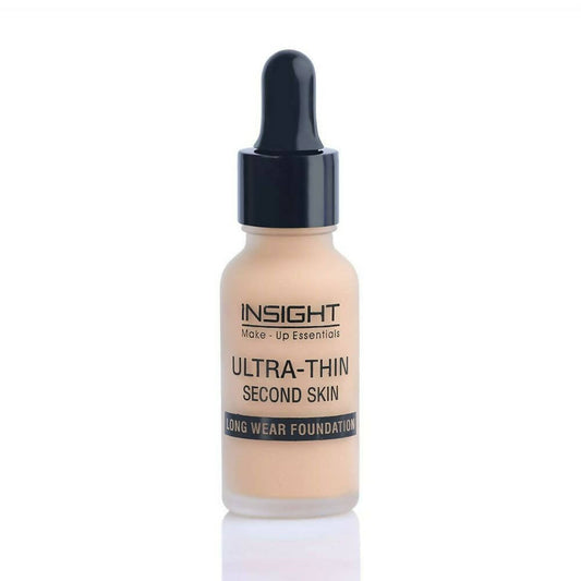 Insight Cosmetics Ultra-Thin Second Skin Long Wear Liquid, Creamnatural Foundation - Golden Honey - Grab2buy