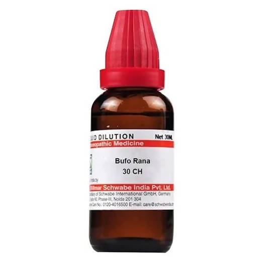Dr. Willmar Schwabe India Bufo Rana Dilution