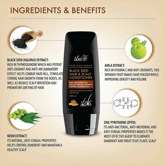 Iba Professional Black Seed Hair & Scalp Conditioner - Grab2buy