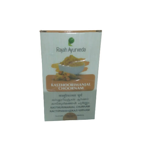 Rajah Ayurveda Kasthuri Manjal Choornam 