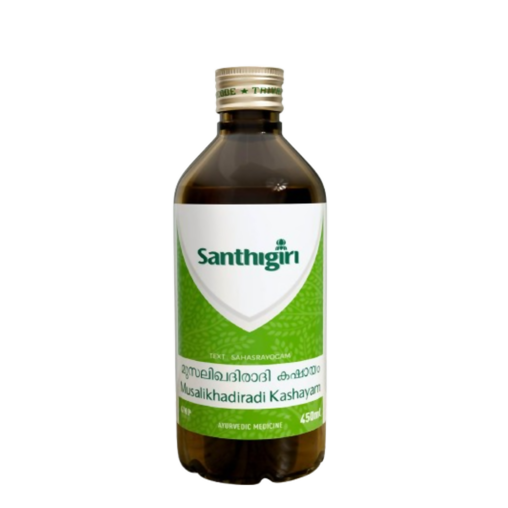 Santhigiri Musaleekhadiradi Kashayam 