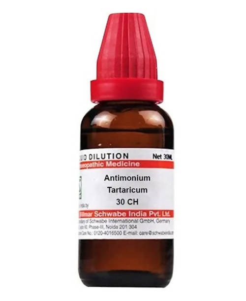 Dr. Willmar Schwabe India Antimonium Tartaricum Dilution 