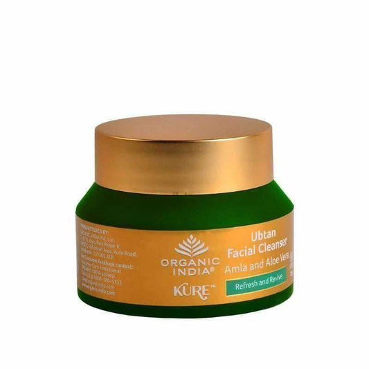 Organic India Ubtan Facial Cleanser Amla Aloe Vera - Grab2buy