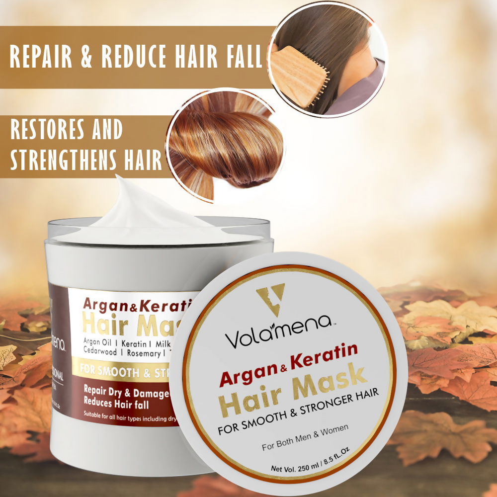Volamena Argan Oil And Keratin Repair Hair Mask  Grab2Buy Volamena Grab2Buy