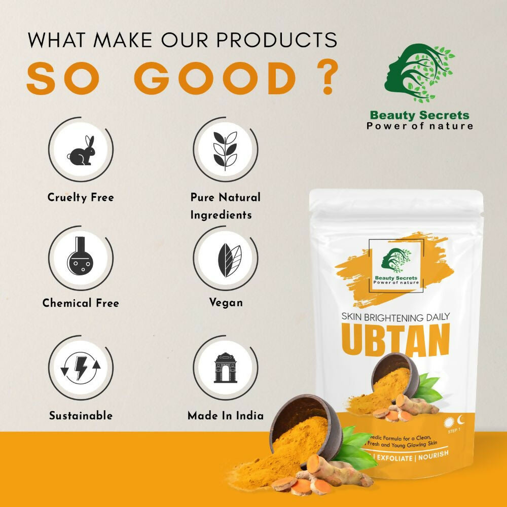 Beauty Secrets Skin Brightening Ubtan for Face 