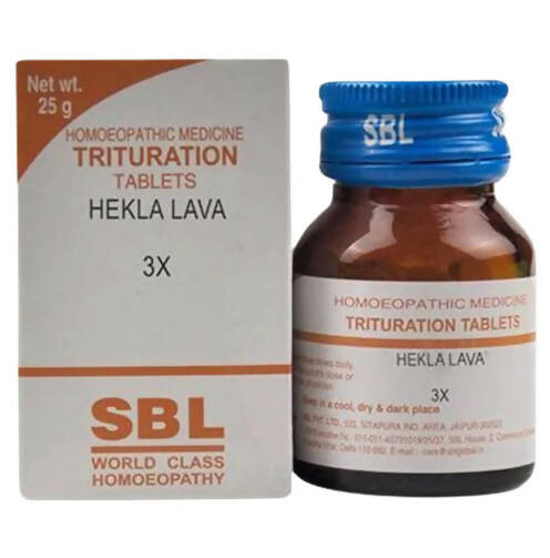 SBL Homeopathy Hekla Lava Trituration Tablets 