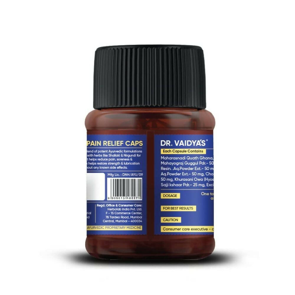 Dr. Vaidya's Pain Relief Capsules - Grab2buy