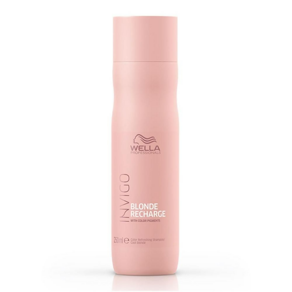 Wella Professionals Invigo Blonde Recharge Color Refreshing Shampoo  Grab2Buy Wella Professionals Grab2Buy