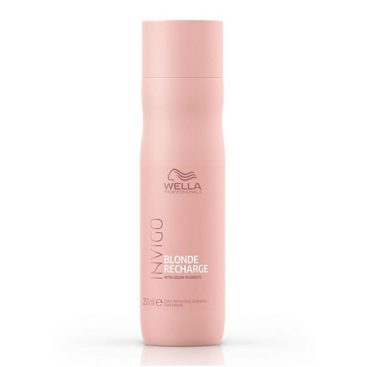 Wella Professionals Invigo Blonde Recharge Color Refreshing Shampoo  Grab2Buy Wella Professionals Grab2Buy