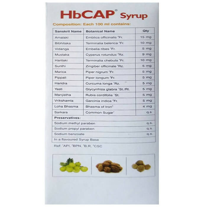 Capro Ayurveda Hbcap Syrup 