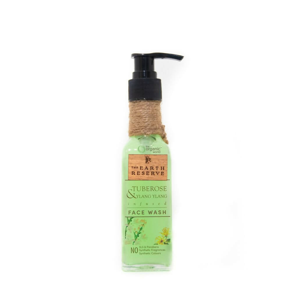 The Earth Reserve Tuberose & Ylang Ylang Infused Face Wash  Grab2Buy The Earth Reserve Grab2Buy