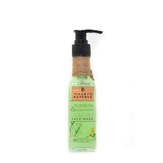 The Earth Reserve Tuberose & Ylang Ylang Infused Face Wash  Grab2Buy The Earth Reserve Grab2Buy