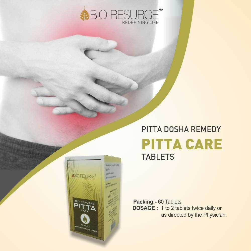 Bio Resurge Life Pitta Care Tablets 