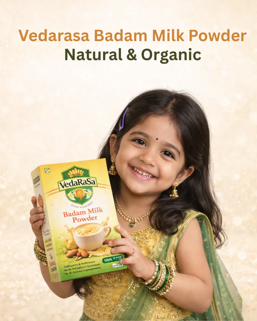 VedaRasa Badam Milk Powder Instant Almond Drink Mix  Grab2Buy VedaRasa Grab2Buy