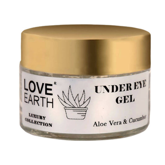 Love Earth Under Eye Gel - Aloe Vera & Cucumber - Grab2buy