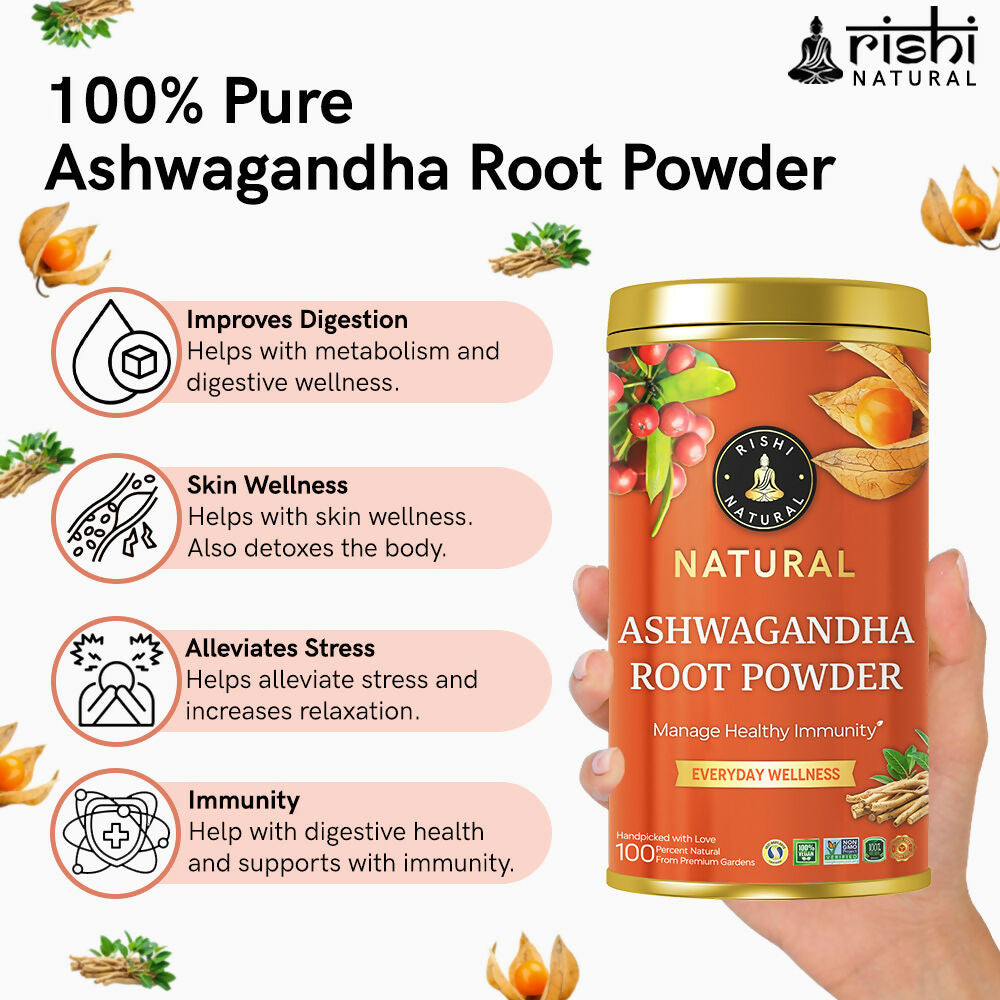 Rishi Natural Ashwagandha Root Powder 