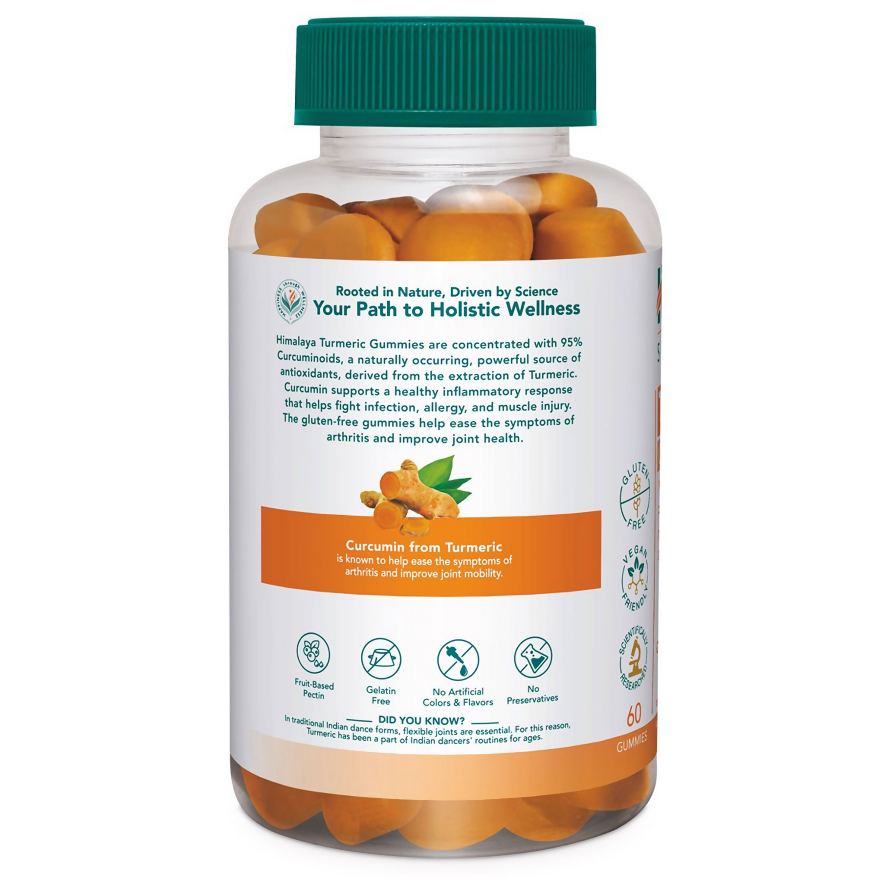 Himalaya Herbals Healthy Turmeric Gummies 