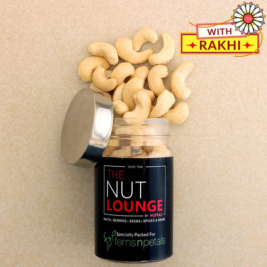 Ethnic Ganesha Rakhi and Cashew Jar