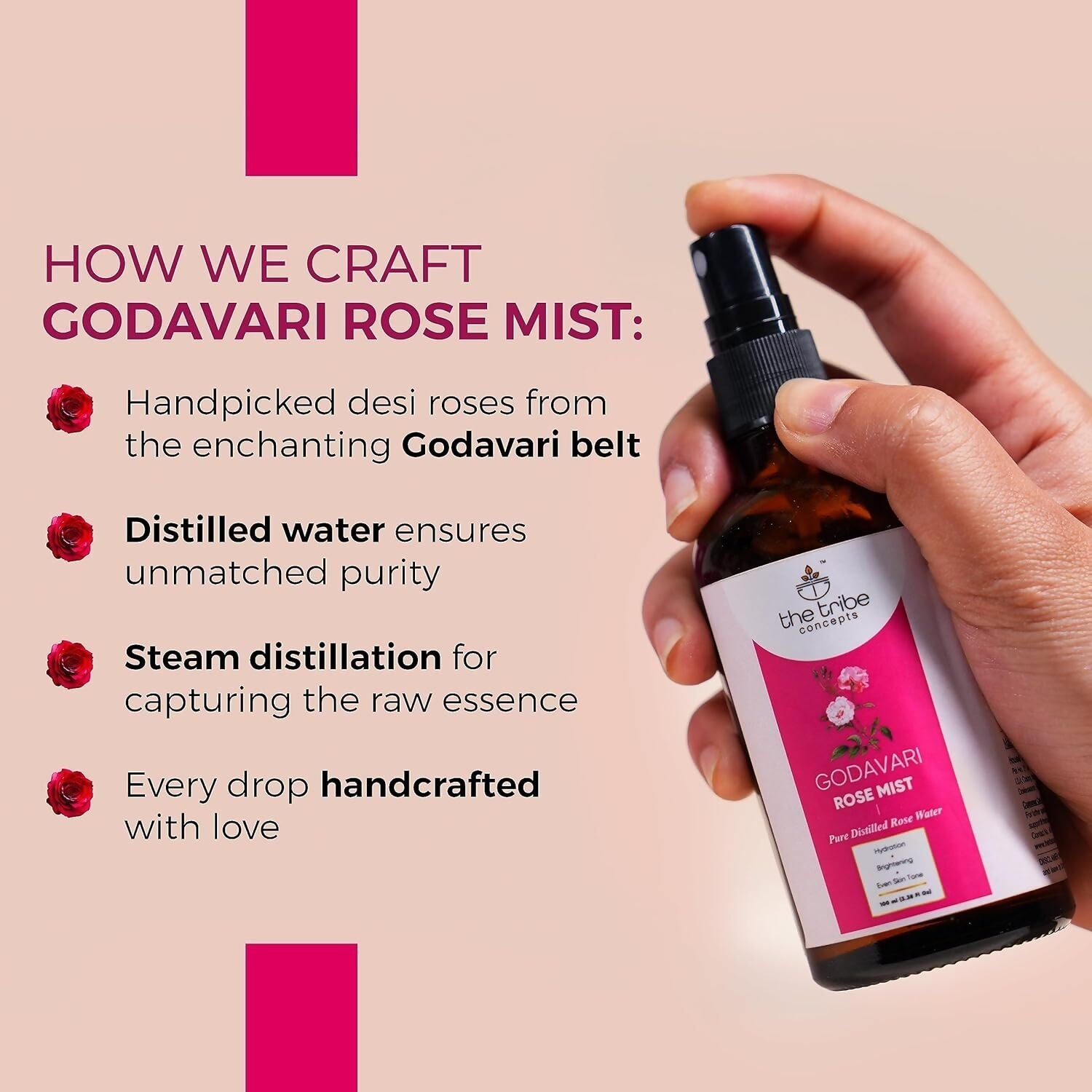 The Tribe Concepts Godavari Rose Mist  Grab2Buy The Tribe Concepts Grab2Buy