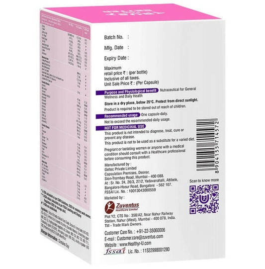 Healthyr-U Advanced Women Multivitamin Capsules - Grab2buy