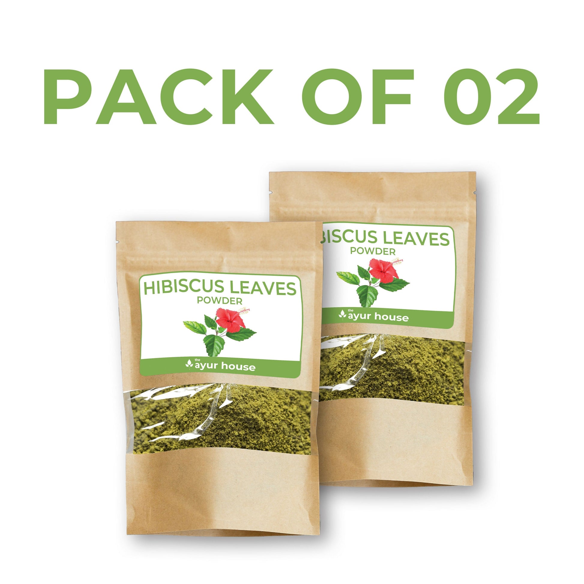 The Ayur House Hibiscus Leaves Powder  Grab2Buy The Ayur House Grab2Buy