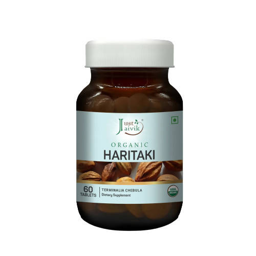 Just Jaivik Organic Haritaki Tablets | Grab2Buy