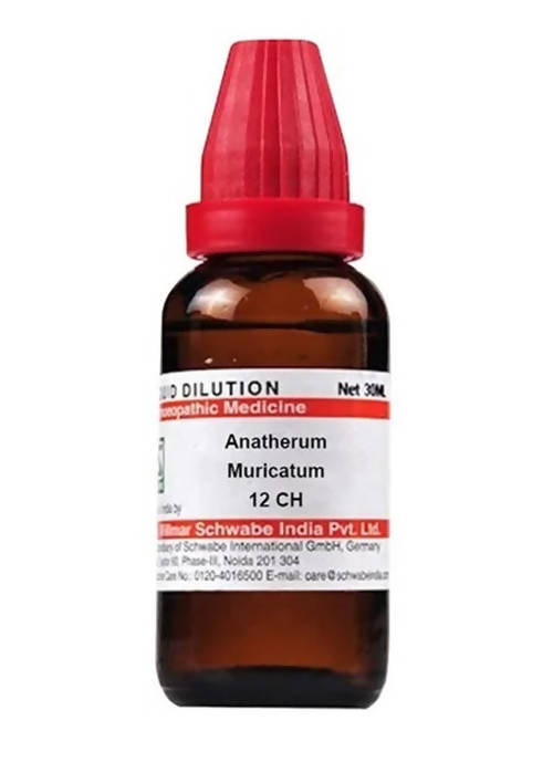 Dr. Willmar Schwabe India Anatherum Muricatum Dilution 