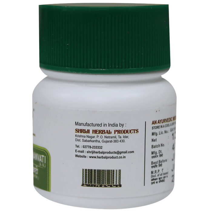 Shriji Herbal Products Bhringraj Ghanvati Tablets 