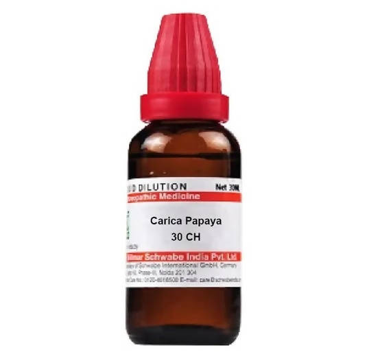 Dr. Willmar Schwabe India Carica Papaya Dilution 