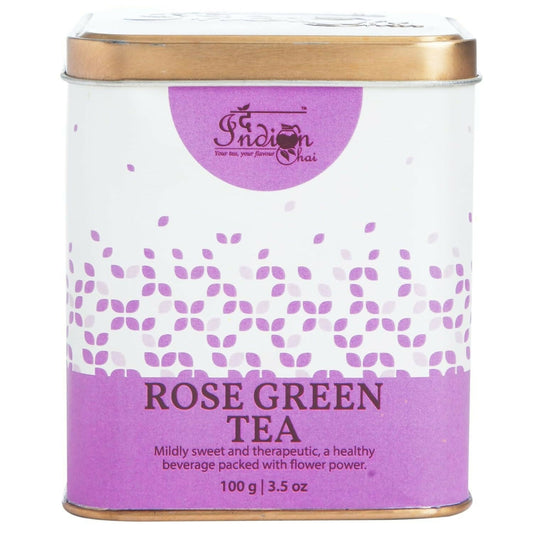 The Indian Chai - Rose Green Tea 