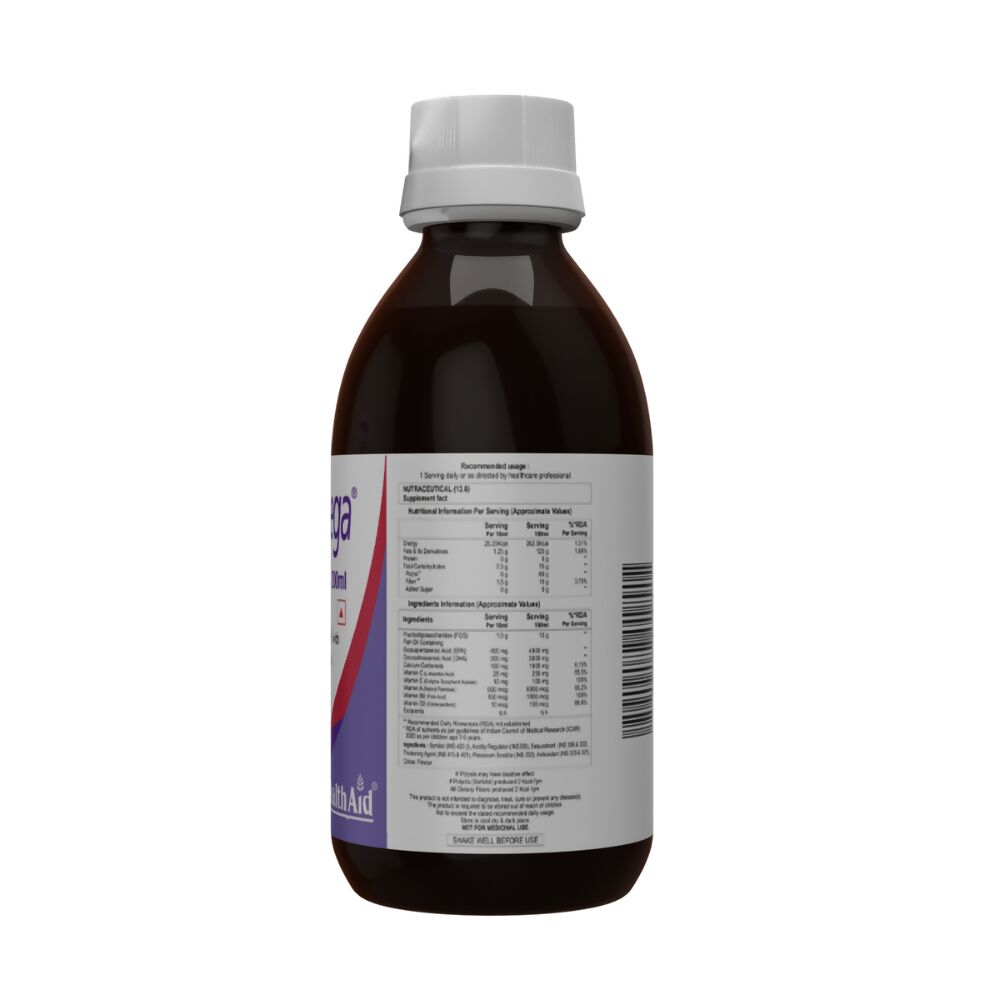 HealthAid KidzOmega (Omega 3) Syrup for Children 