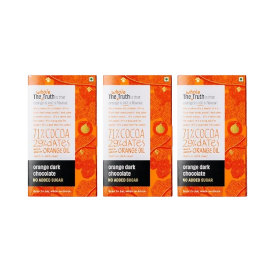 The Whole Truth Dark Chocolate - Orange  Grab2Buy The Whole Truth Grab2Buy