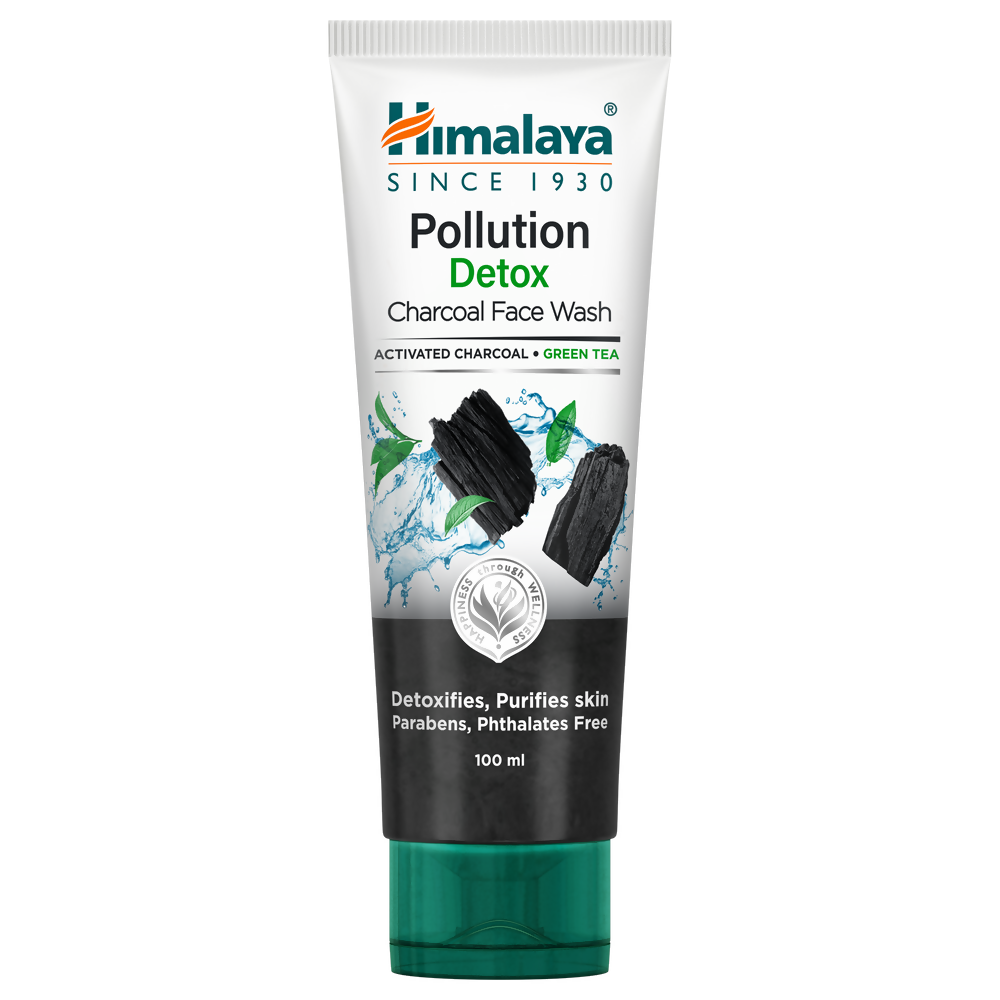 Himalaya Herbals Pollution Detox Charcoal Face Wash 