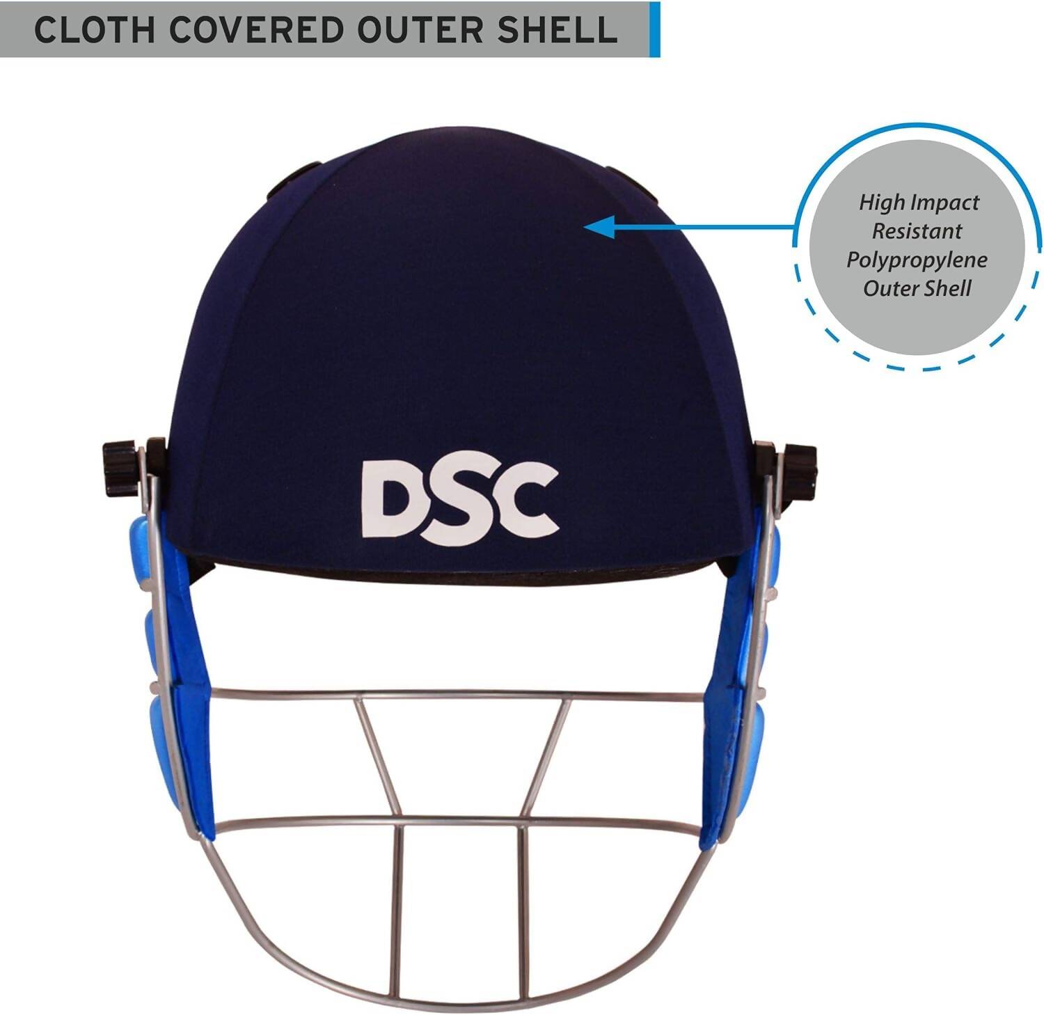 DSC Guard Cricket Helmet Small (Navy) 