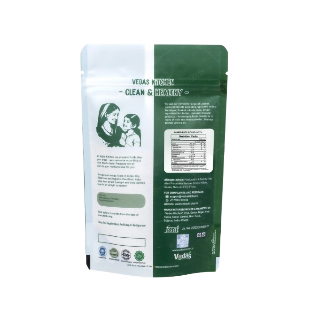 Vedas Kitchen Rolled Oats Flour  Grab2Buy Vedas Kitchen Grab2Buy