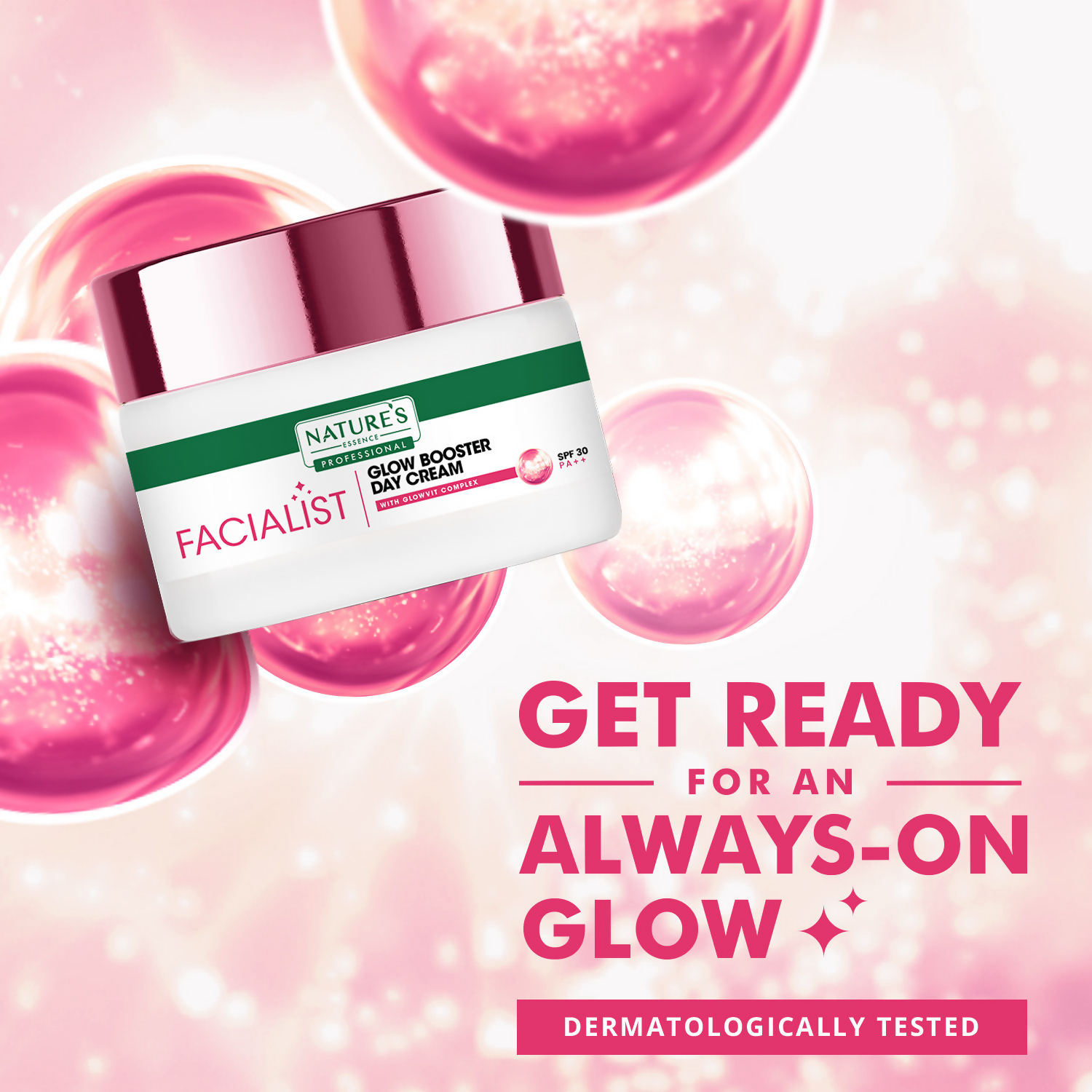 Nature's Essence Professional Facialist Glow Booster Day Cream 