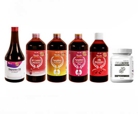 Uveda Naturals 5-in-1 & Creatnorm Sugar Free Combo 