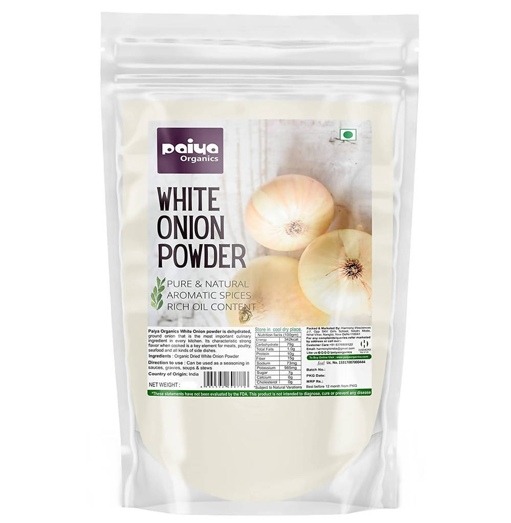 Paiya Organics White Onion Powder - Grab2buy
