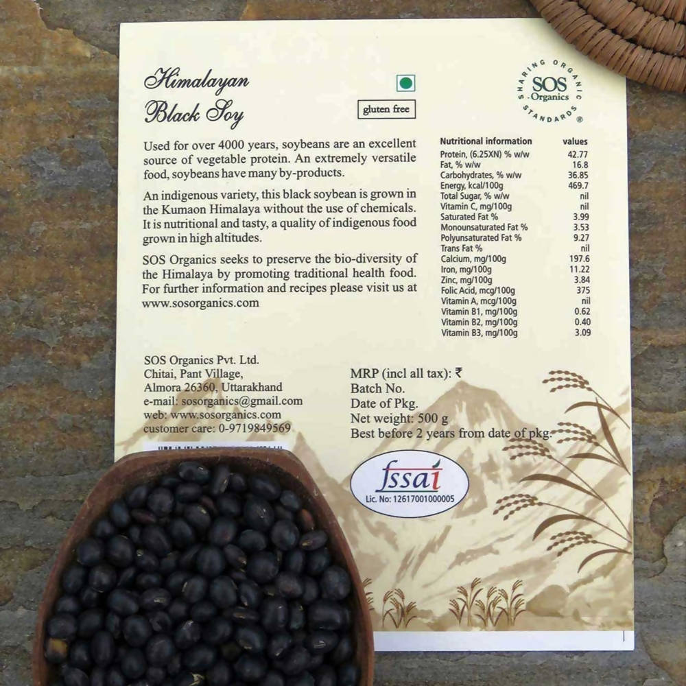 SOS Organics Himalayan Black Soy - Grab2buy