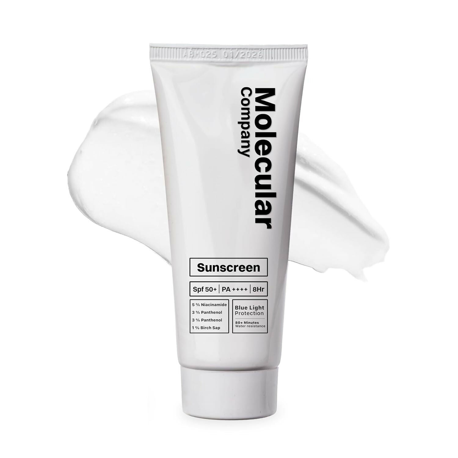 Molecular Company SPF 50+ Pa++++ 5% Niacinamide 3% Panthenol Sunscreen