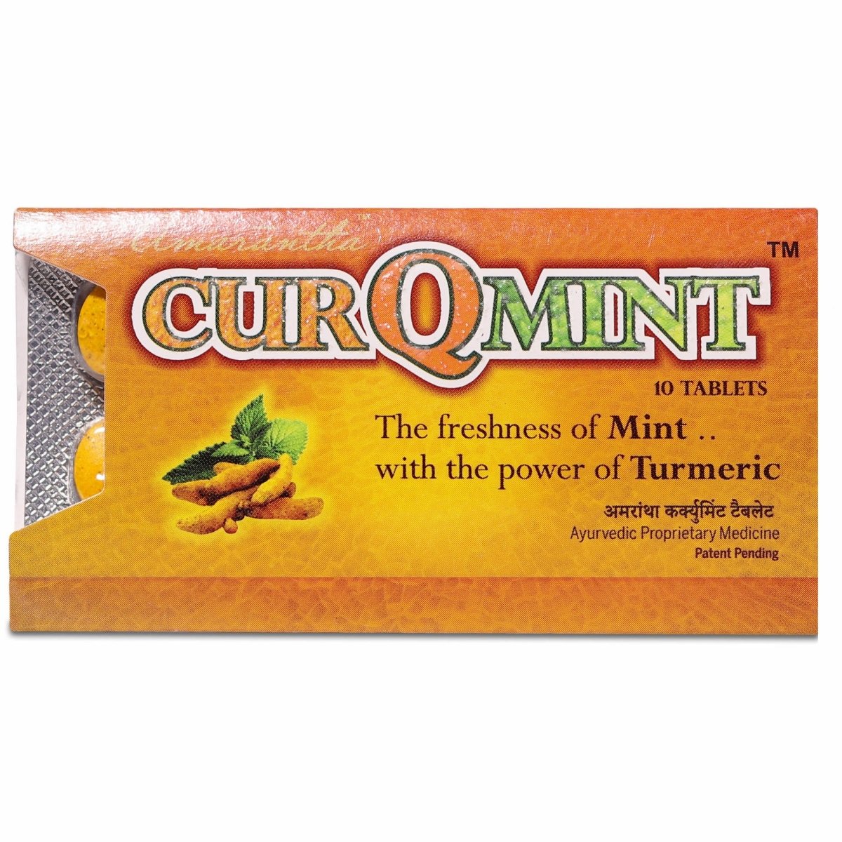 Amarantha Ayurvedic CurQmint Tablets 
