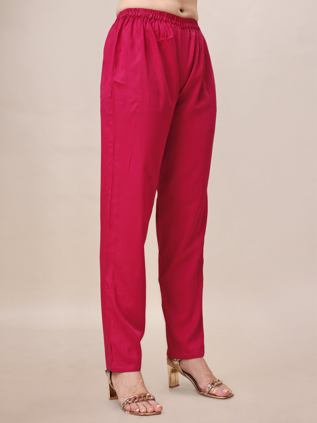 Embroidered Kurta With Pant & Dupatta Set, Multicolor - Hiral Fashion