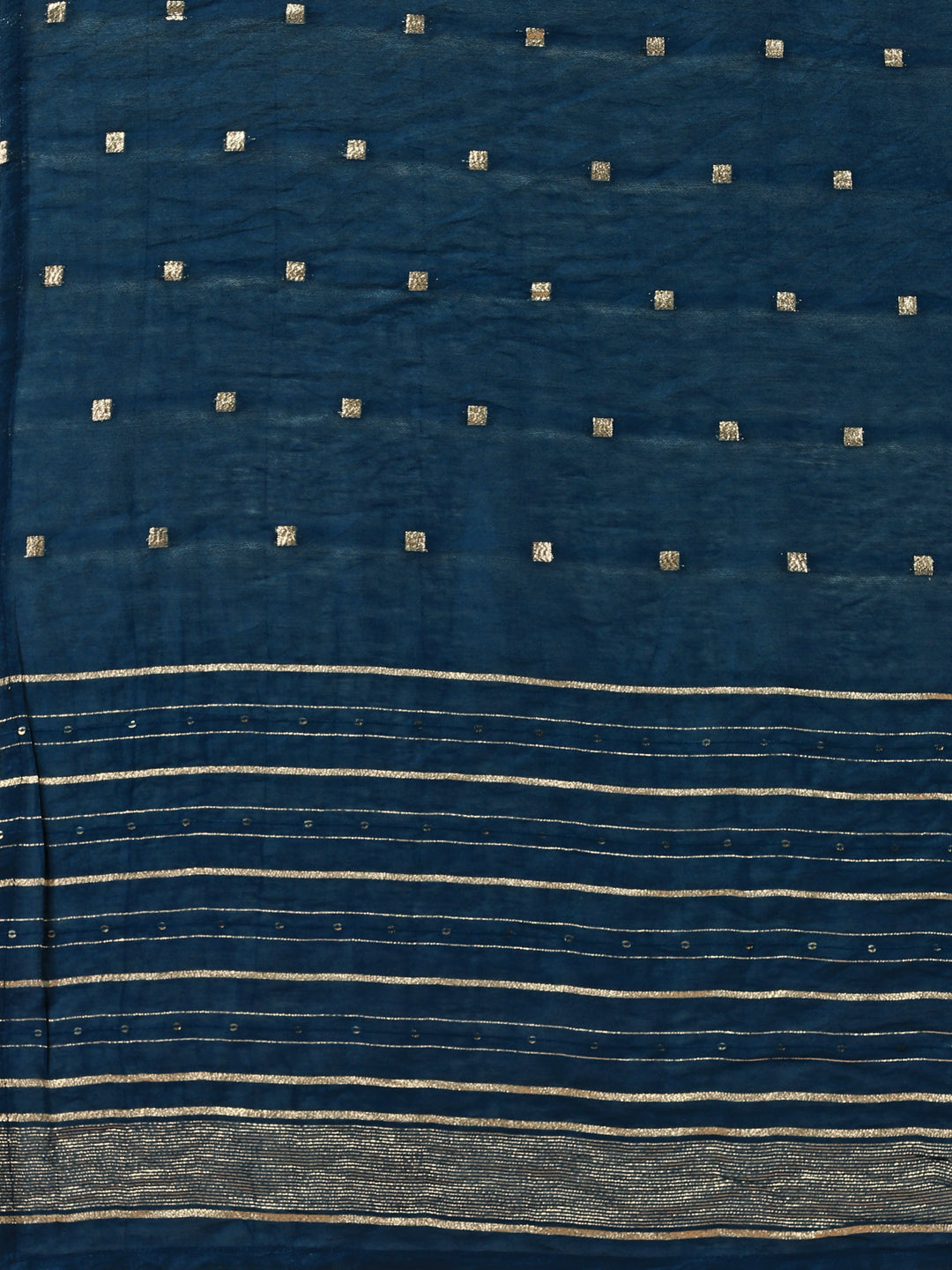 Hand Embroidered Navyblue Kurta With Pant & Dupatta, Multicolor - Hiral Fashion