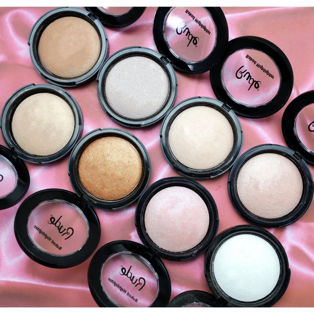 Rude Cosmetics Baked Highlighter Shimmer - Extravagant